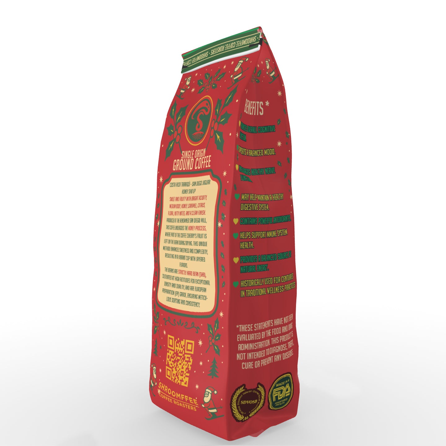 Christmas Single Origin Mushroom Coffee