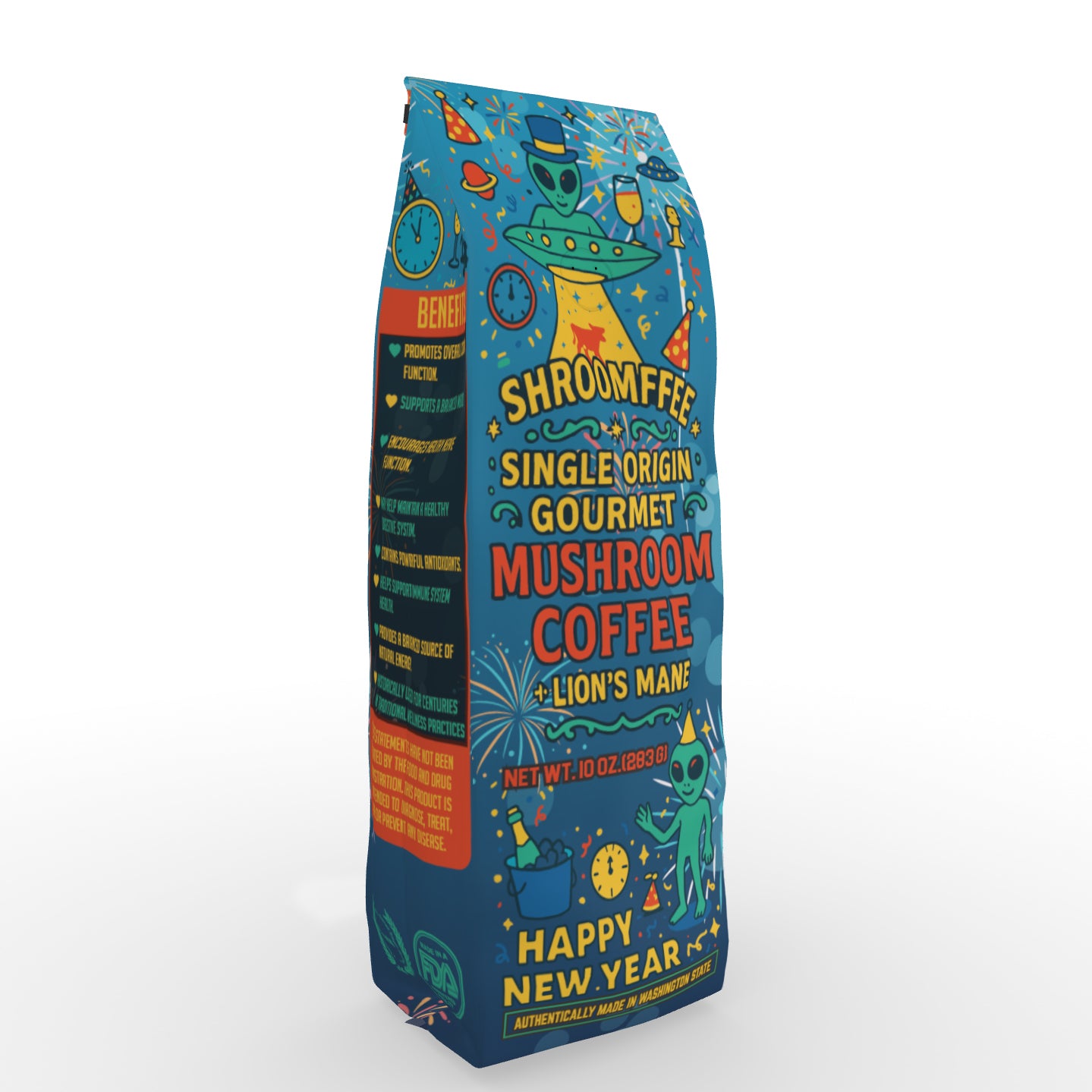 New Year Single Origin Mushroom Coffee