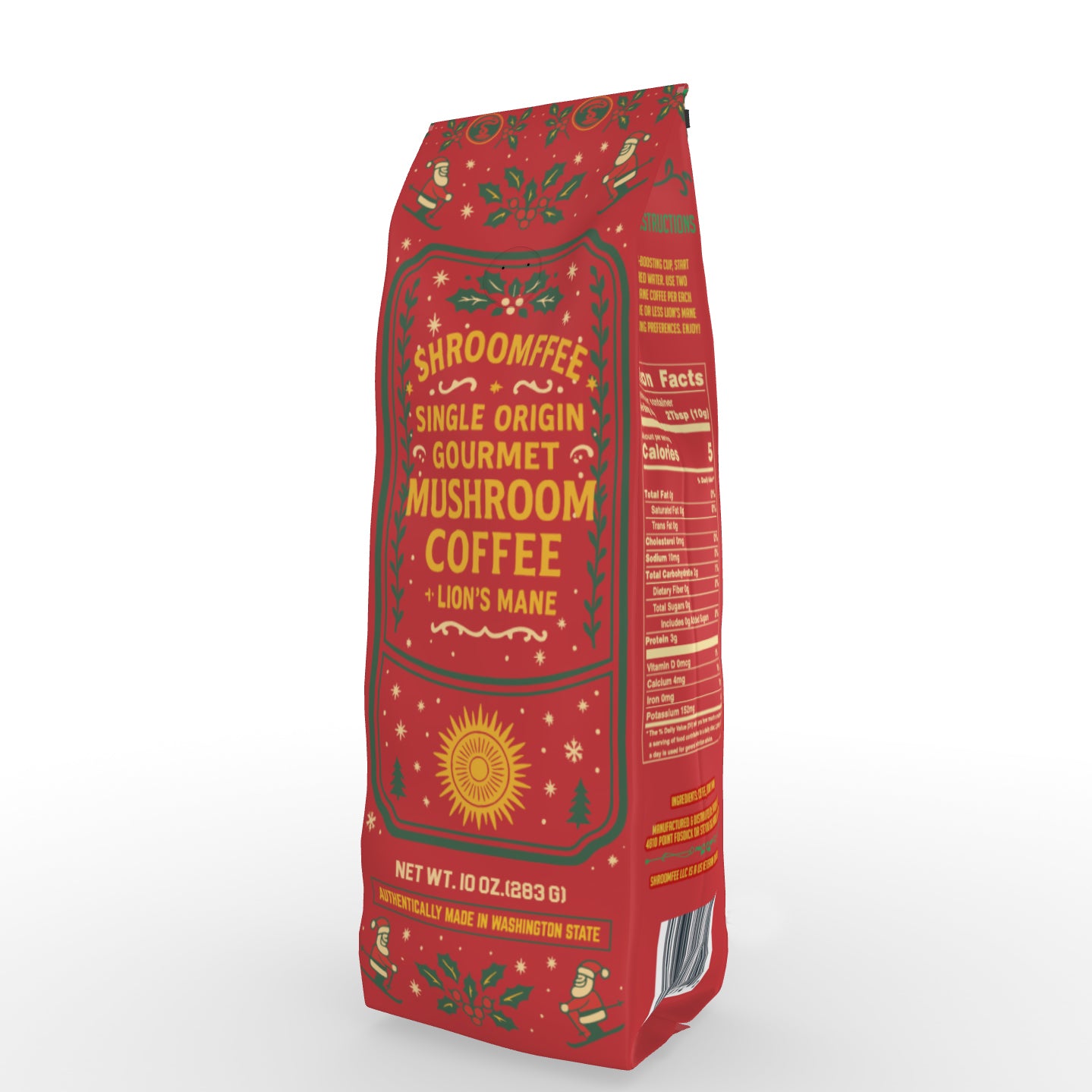 Christmas Single Origin Mushroom Coffee