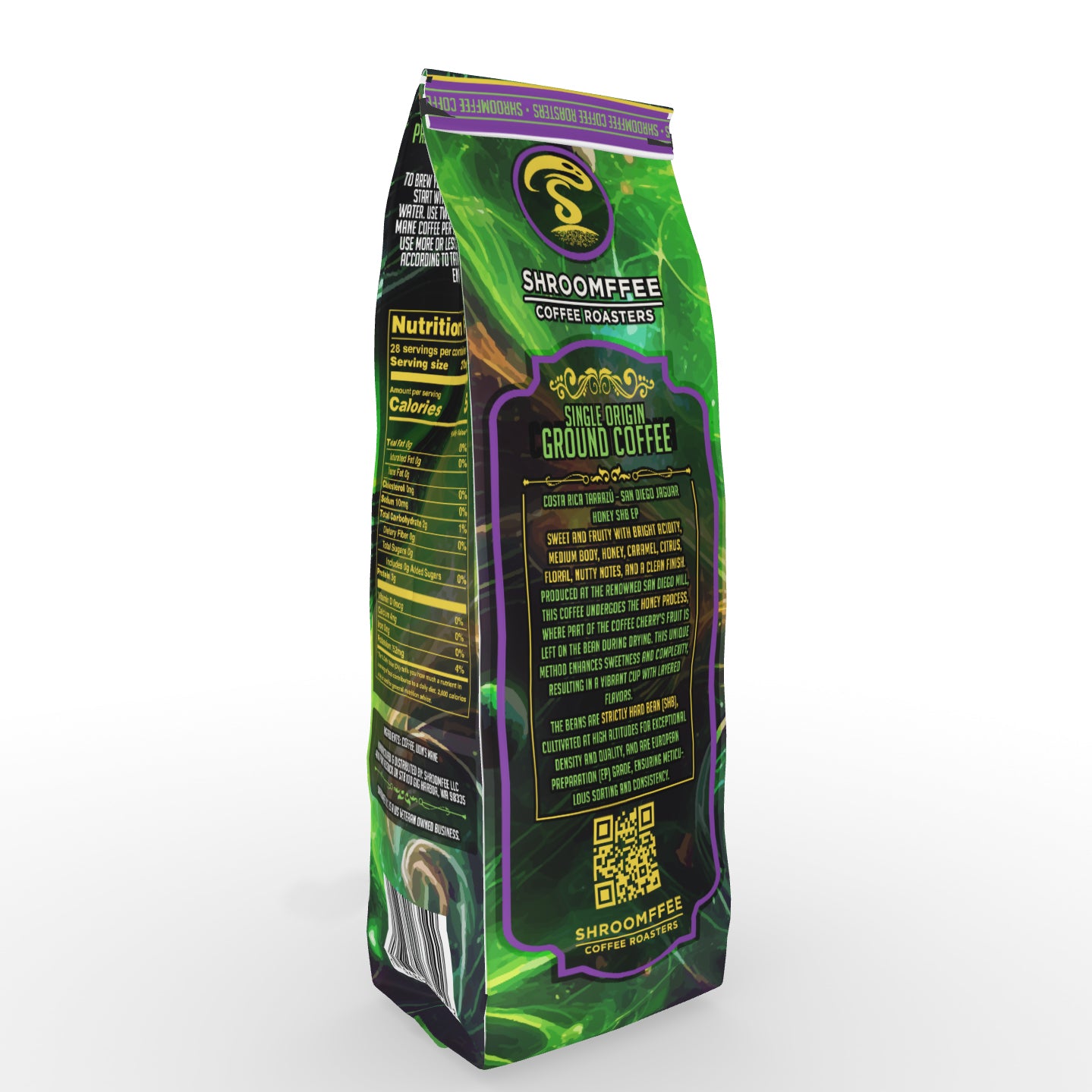 Alien Single Origin Mushroom Coffee (1 lb)