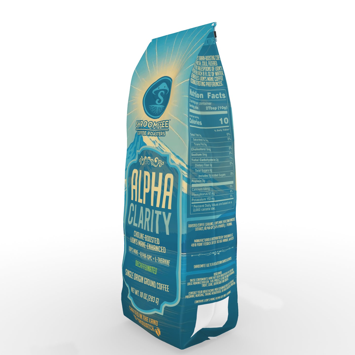 Shroomffee Decaf Lion’s Mane Coffee – Valle del Cauca, Colombia (84.5 Cup Score)