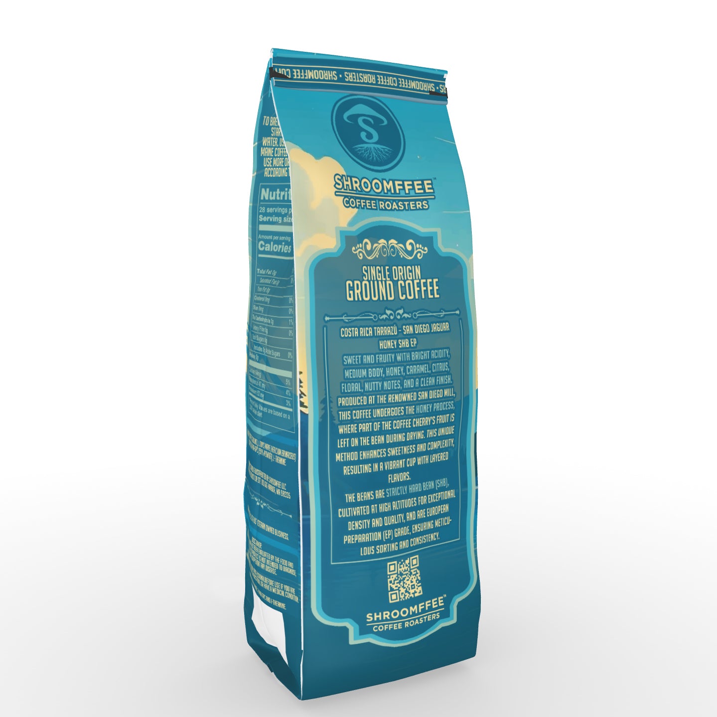 Shroomffee Decaf Lion’s Mane Coffee – Valle del Cauca, Colombia (84.5 Cup Score)