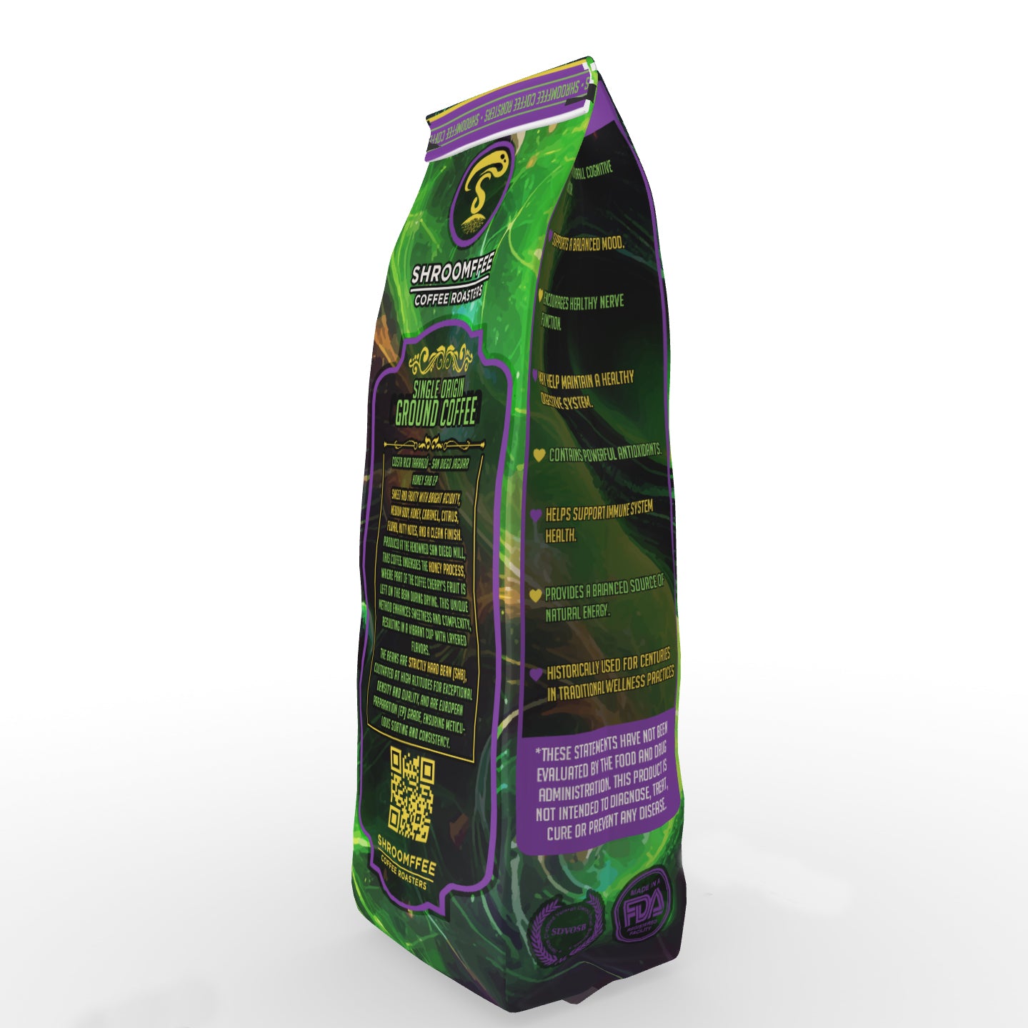 Alien Single Origin Mushroom Coffee (1 lb)