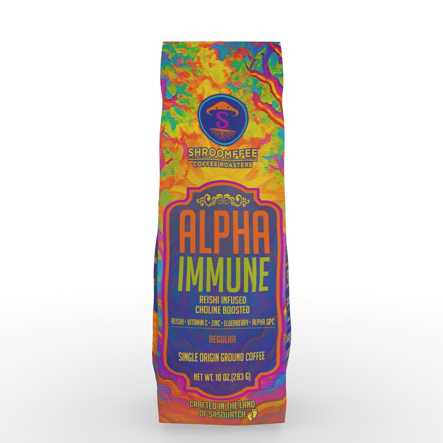 Shroomffee Alpha Immune Single Origin Reishi Boosted Coffee