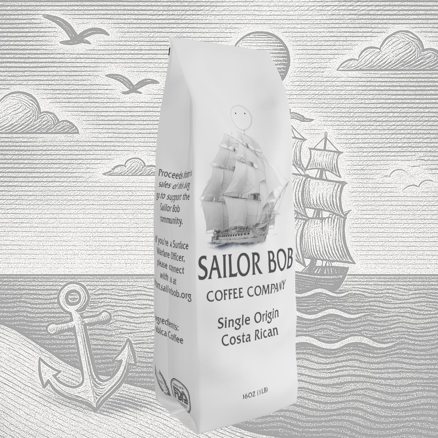 Sailor Bob Single Origin Coffee (1 lb) *Pre-order for ship date 10/15