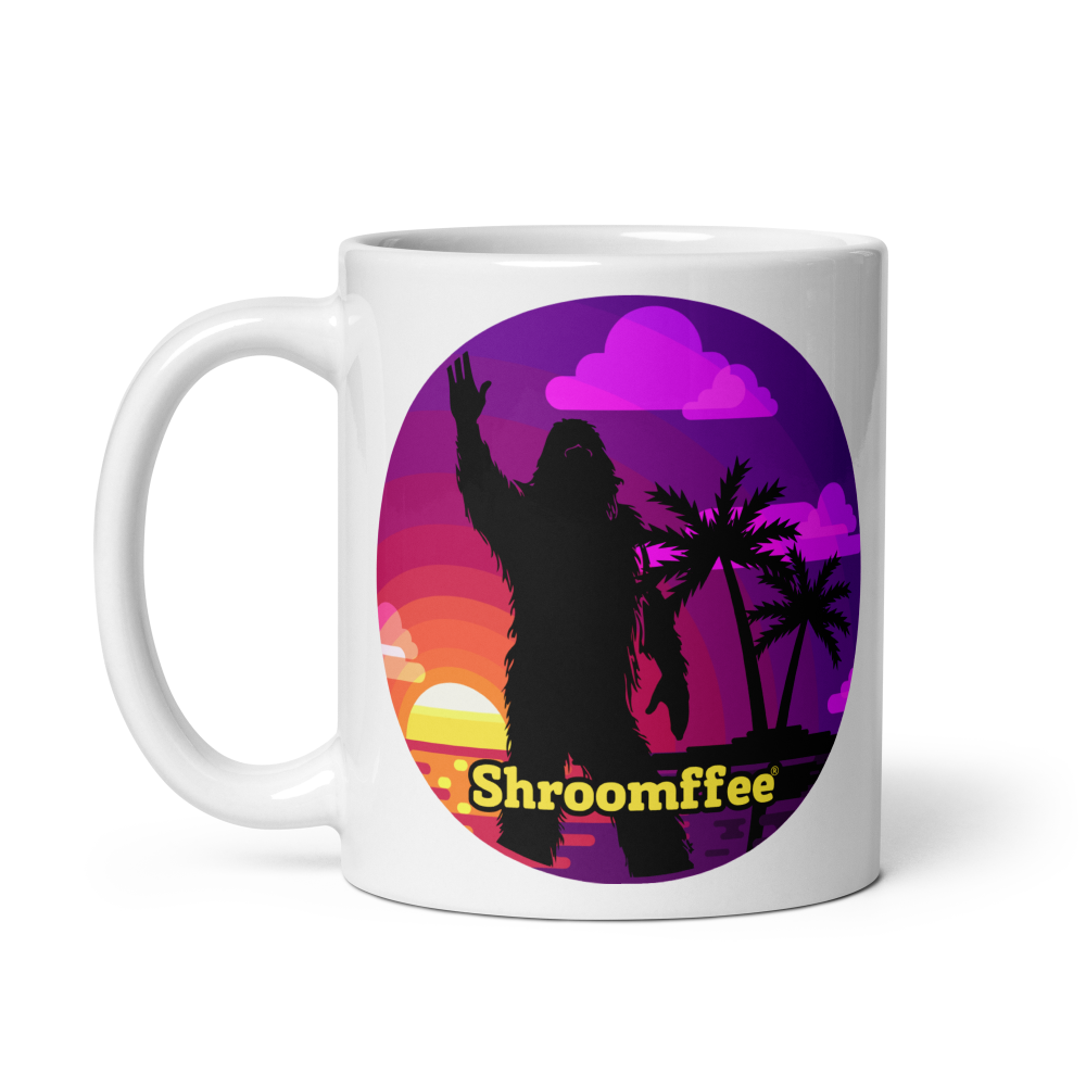 Waving Bigfoot Mug