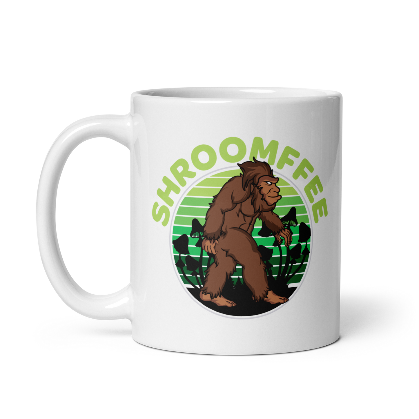 Bigfoot Green Mug