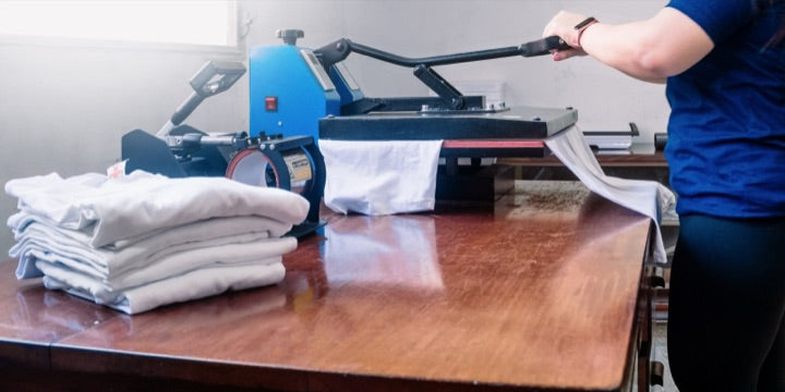 Print production for merchandise and labels