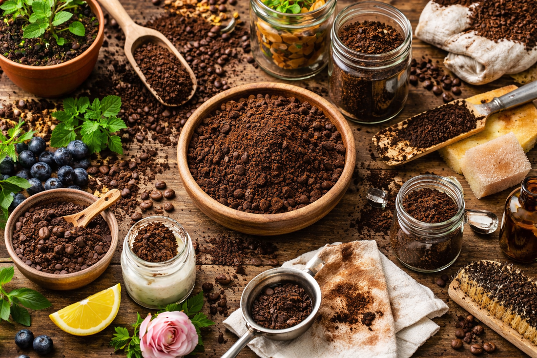 10 Creative Ways to Repurpose Coffee Grounds for Your Home & Garden