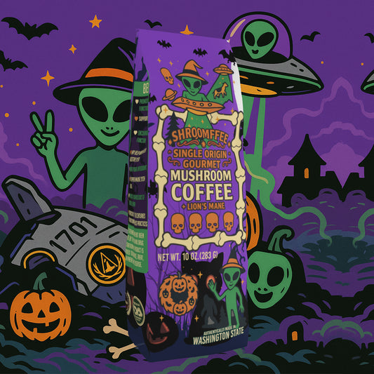 Halloween Single Origin Mushroom Coffee