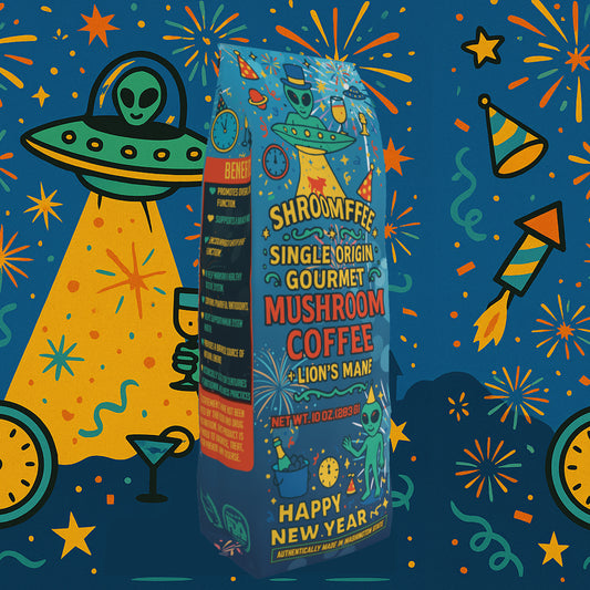 New Year Single Origin Mushroom Coffee
