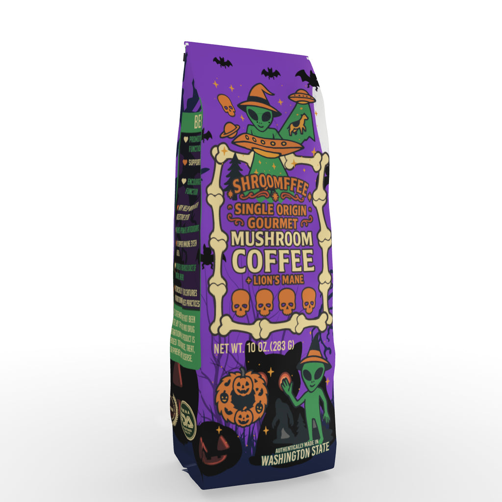 Halloween — Single-Origin Mushroom Coffee — coffee product image