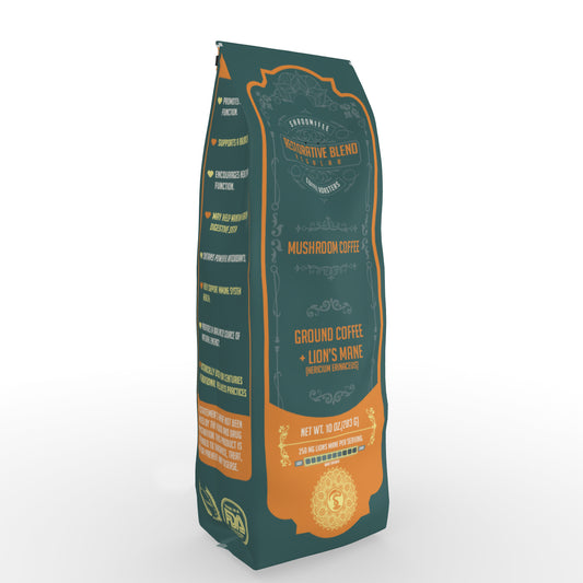 Single-Origin Mushroom Coffee — Shroomffee — coffee product image
