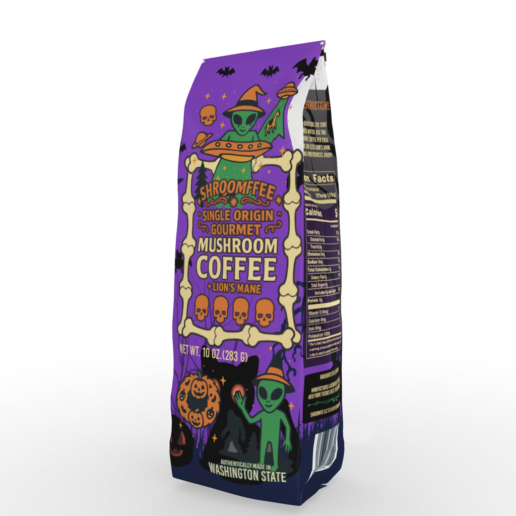 Halloween — Single-Origin Mushroom Coffee — coffee product image