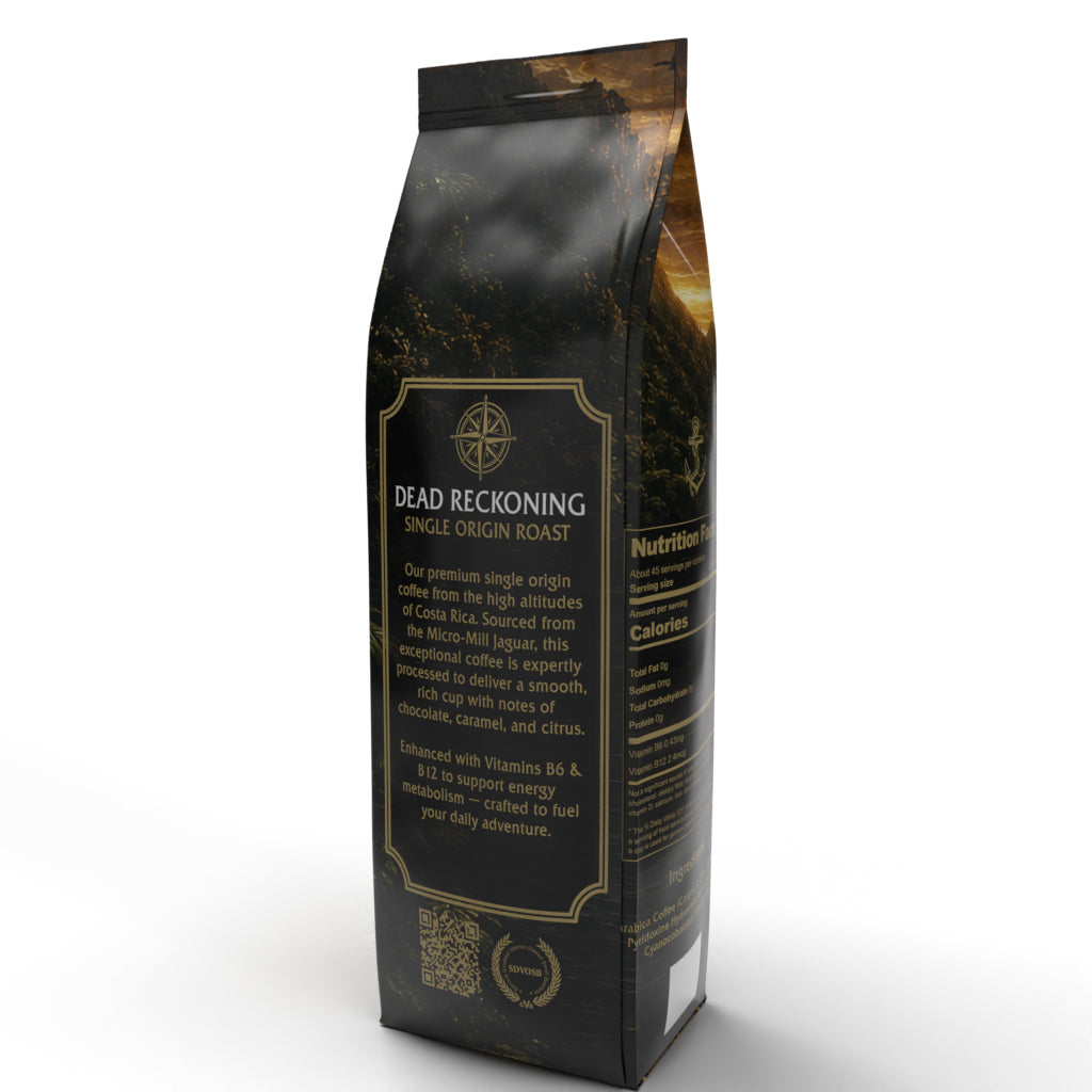 Dead Reckoning – Costa Rica Montaño Micro-Mill Jaguar Single-Origin Coffee — 1lb