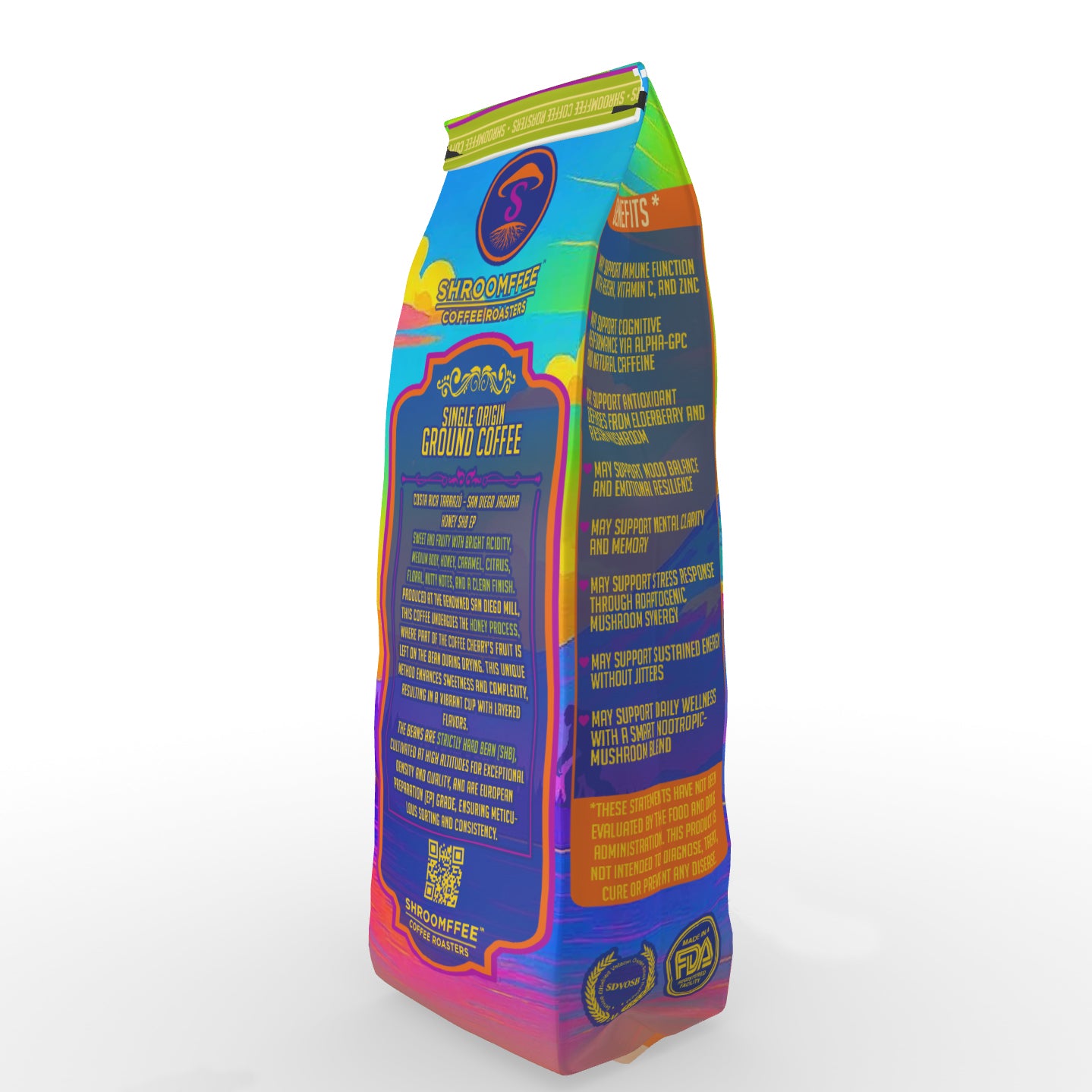Alpha Immune — Reishi Boosted Mushroom Coffee — coffee product image