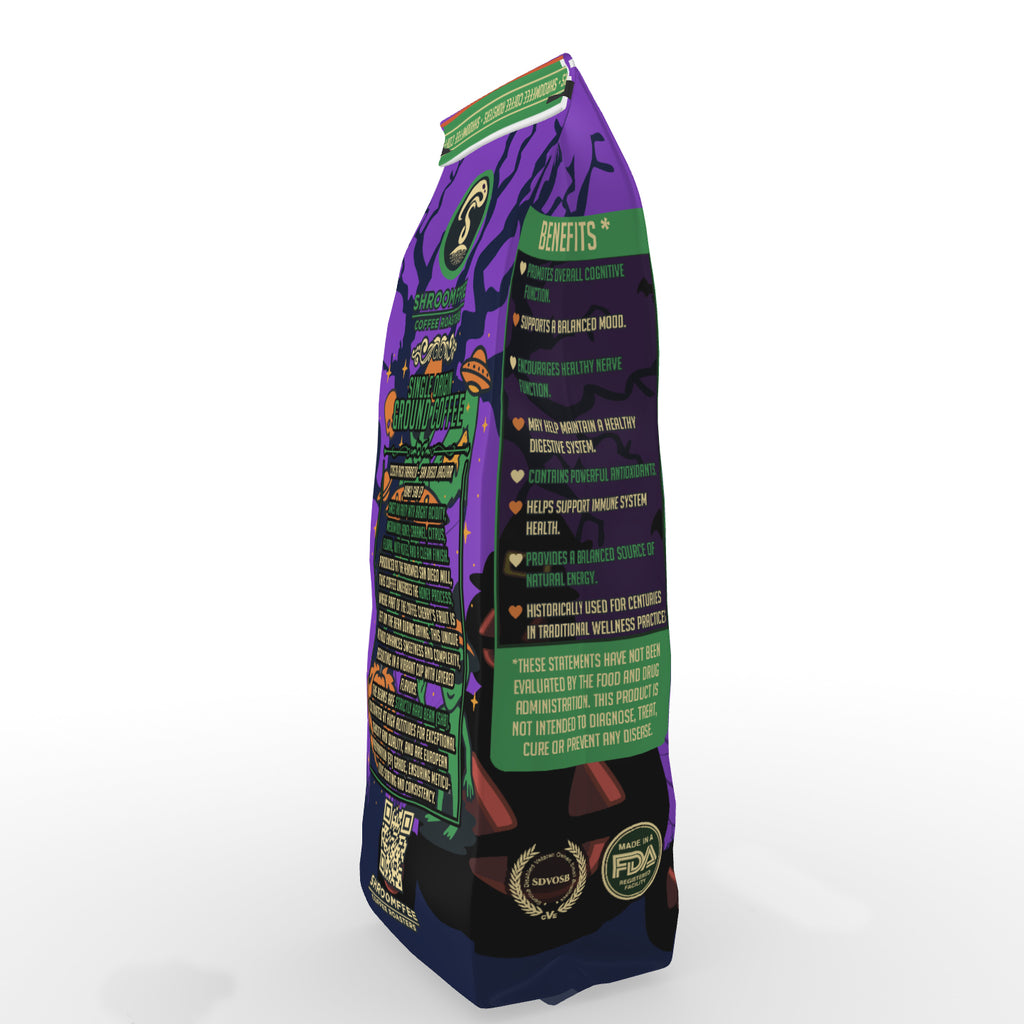 Halloween — Single-Origin Mushroom Coffee — coffee product image