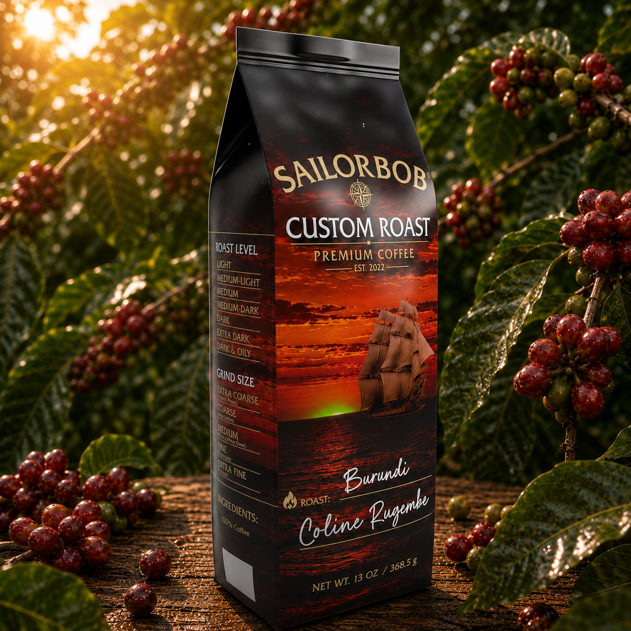 Burundi — Colline Rugembe Washed (13oz)