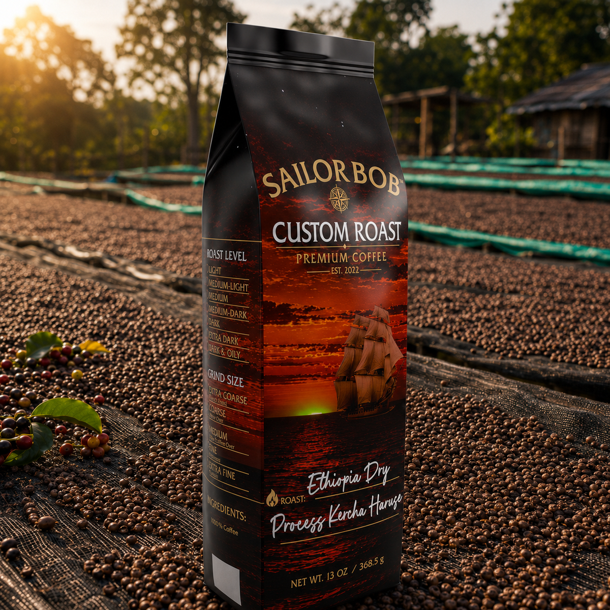 Ethiopia — Kercha Haruse Natural (13oz)