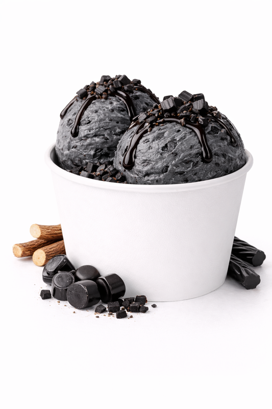 Gelato alla Liquirizia (Black Licorice)