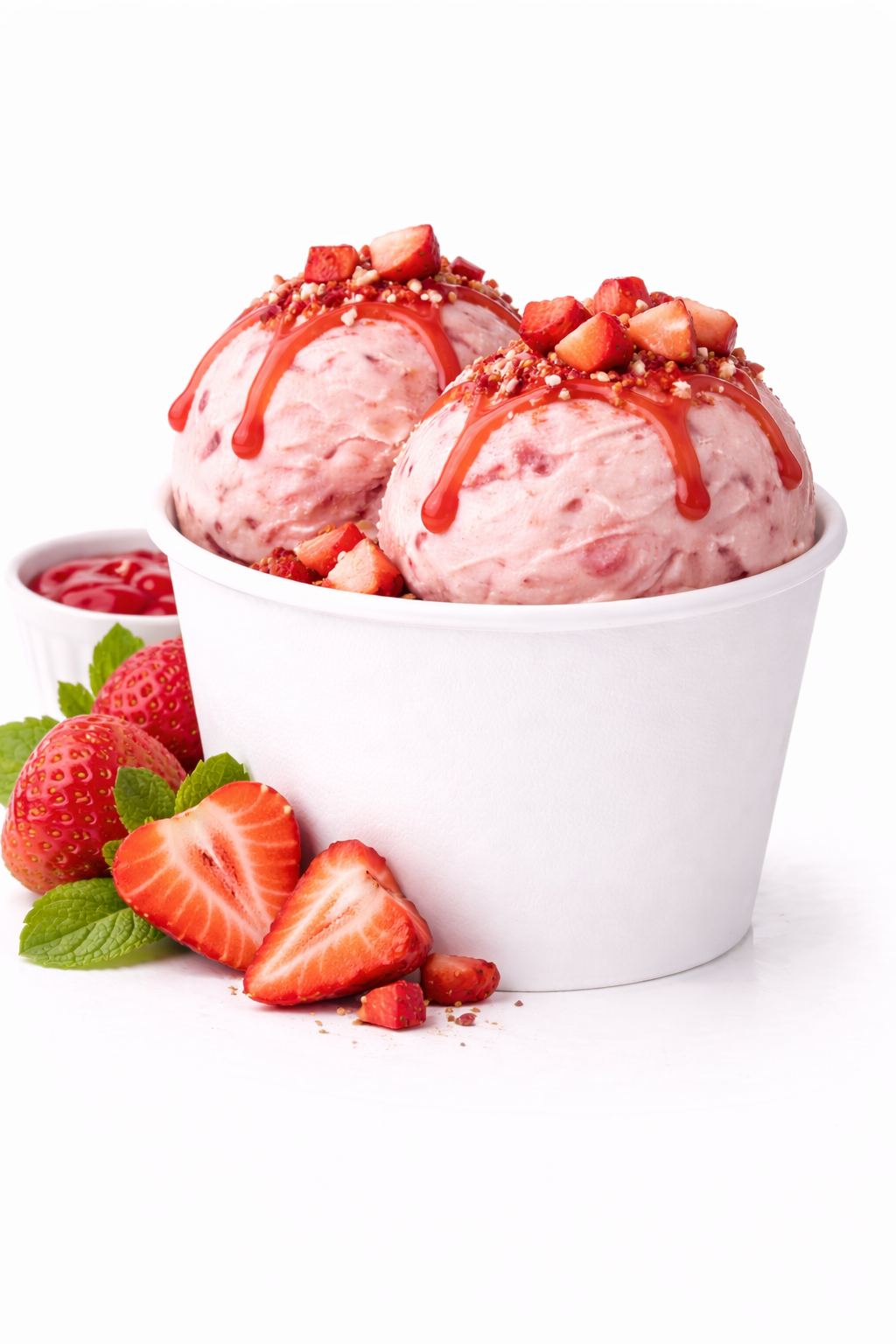 Gelato alla Fragola (Strawberry) — cold brew latte product image