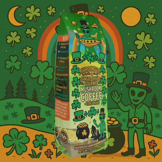 St Patricks Day Single Origin Mushroom Coffee