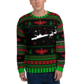 Sailor Bob Ugly Sweater Products, Having A Kniited Navy Inspired Christmas Ugly Sweater Design