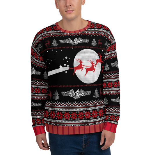 USS Virginia Ugly Sweater Unisex Sweatshirt