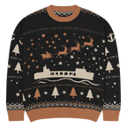 Sailor Bob Ugly Sweater Products, Having A Kniited Navy Inspired Christmas Ugly Sweater Design