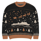 Sailor Bob Ugly Sweater Products, Having A Kniited Navy Inspired Christmas Ugly Sweater Design