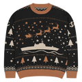 Sailor Bob Ugly Sweater Products, Having A Kniited Navy Inspired Christmas Ugly Sweater Design