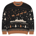 Sailor Bob Ugly Sweater Products, Having A Kniited Navy Inspired Christmas Ugly Sweater Design