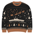 Sailor Bob Ugly Sweater Products, Having A Kniited Navy Inspired Christmas Ugly Sweater Design