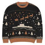 Sailor Bob Ugly Sweater Products, Having A Kniited Navy Inspired Christmas Ugly Sweater Design