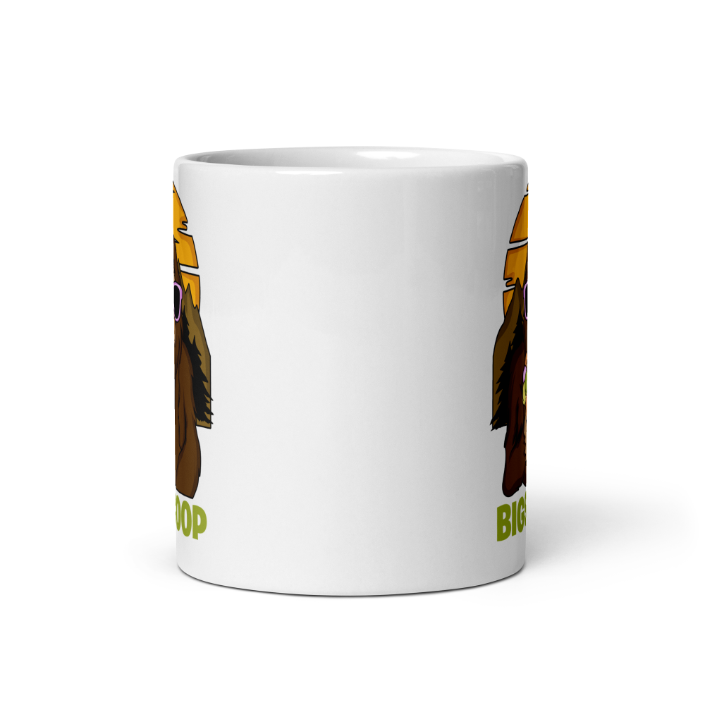 Ice Cream Bigfoot Mug – "Bigscoop" — ceramic mug design featuring ice cream bigfoot mug – "bigscoop"