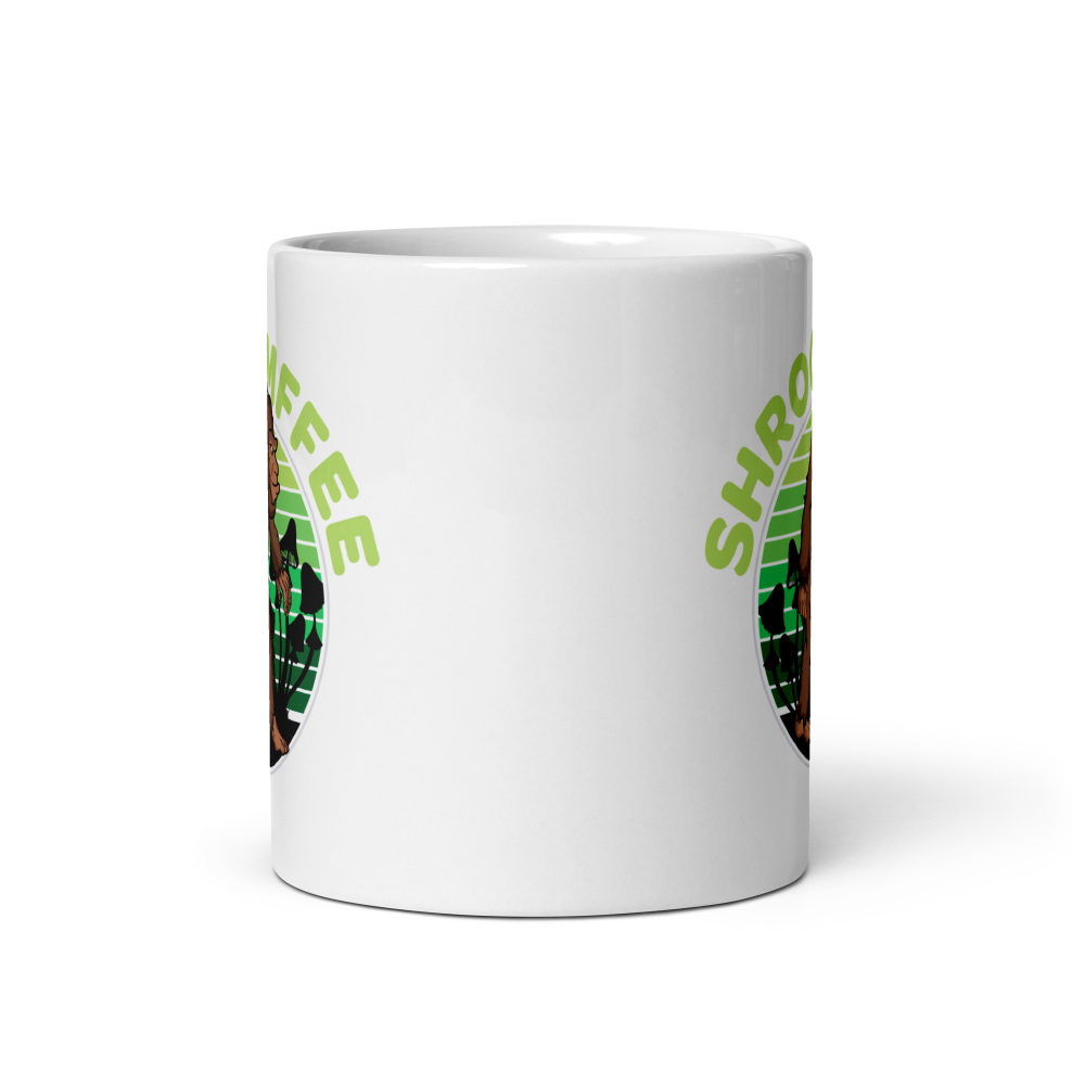 Bigfoot Green Mug — ceramic mug design featuring bigfoot green mug