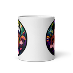 Mushroom Bigfoot Mug — ceramic mug design featuring mushroom bigfoot mug
