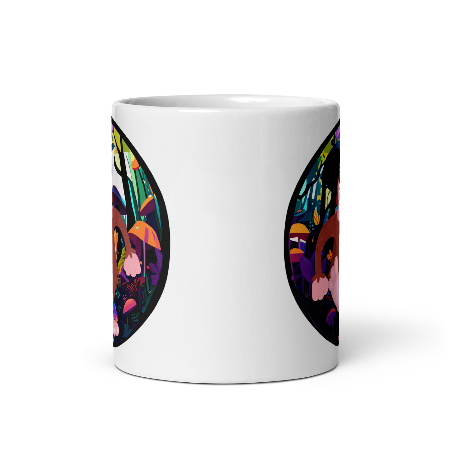 Mushroom Bigfoot Mug