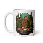 Outdoor Bigfoot 2 Mug — ceramic mug design featuring outdoor bigfoot 2 mug