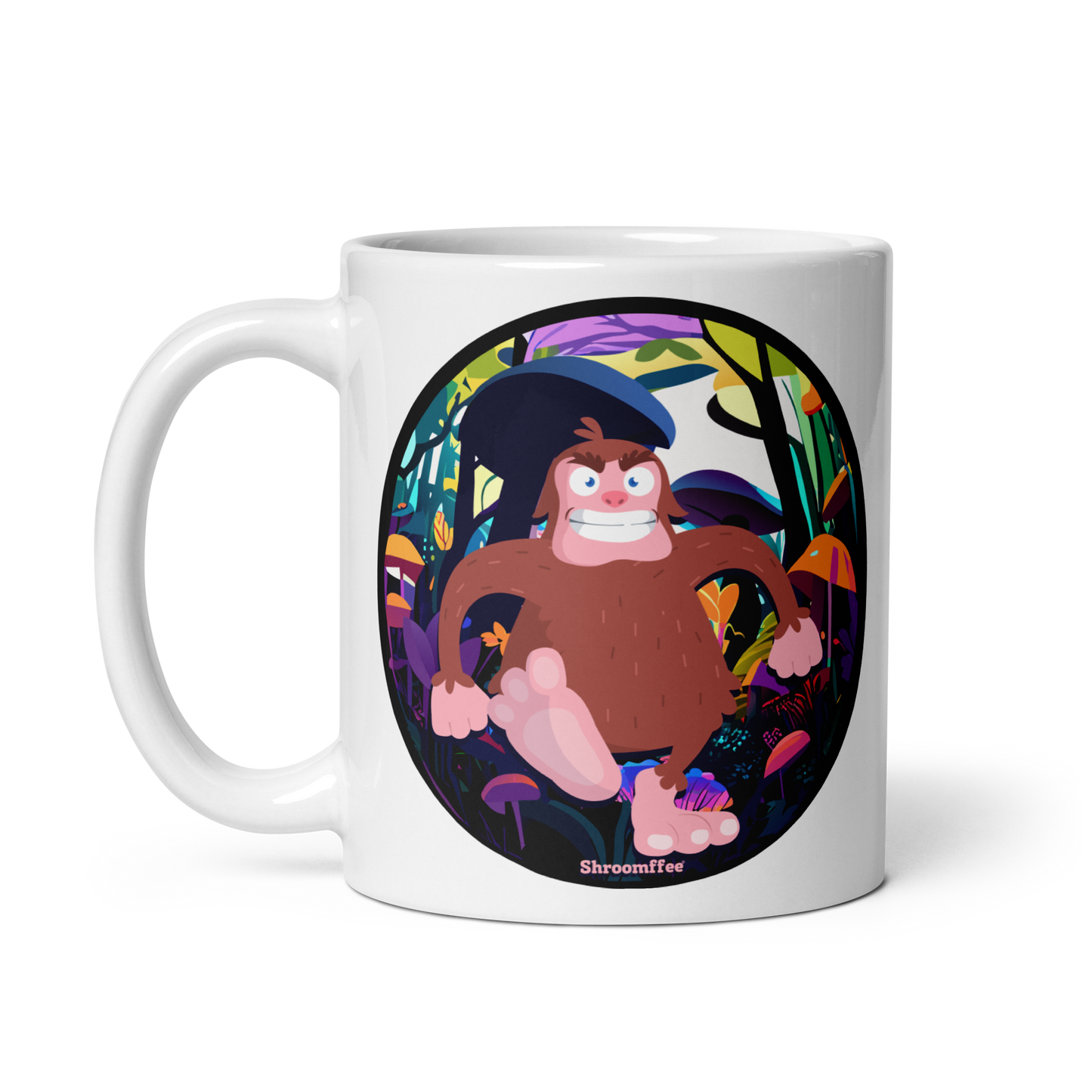 Mushroom Bigfoot Mug