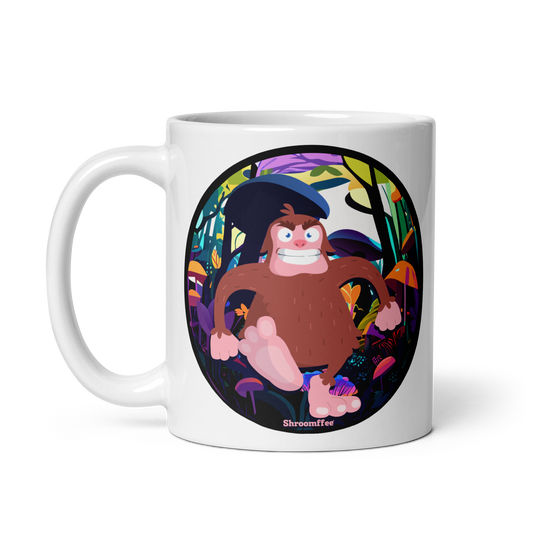 Mushroom Bigfoot Mug