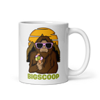 Ice Cream Bigfoot Mug – "Bigscoop" — ceramic mug design featuring ice cream bigfoot mug – "bigscoop"