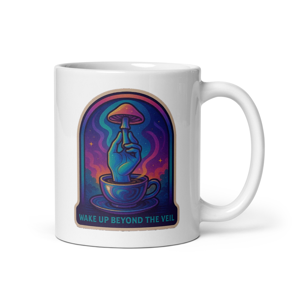 Beyond the Veil Mug — ceramic mug design featuring beyond the veil mug