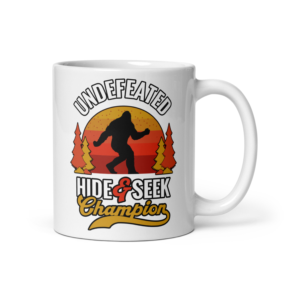 Hide & Seek Champion Mug — ceramic mug design featuring hide & seek champion mug