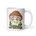Don’t Give a Shiitake Mug — ceramic mug design featuring don’t give a shiitake mug