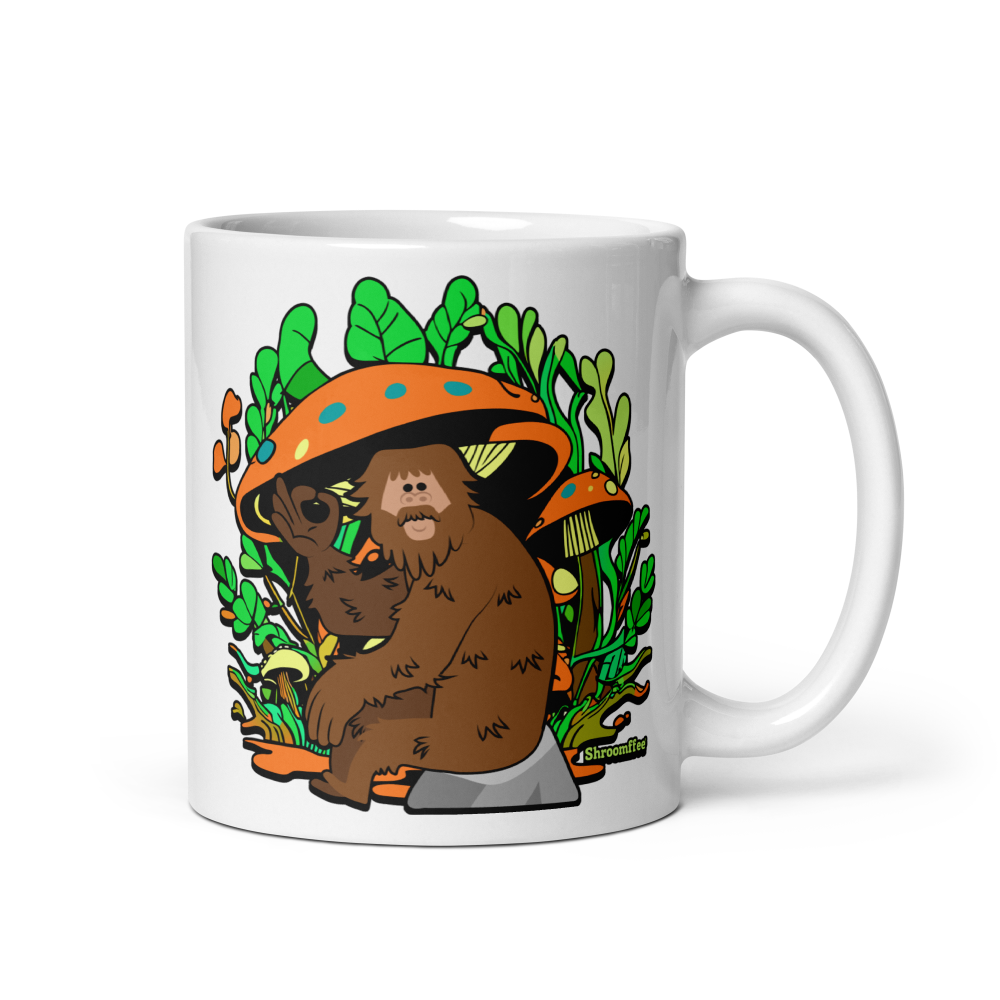 Okay Bigfoot Mug — ceramic mug design featuring okay bigfoot mug