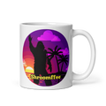 Waving Bigfoot Mug — ceramic mug design