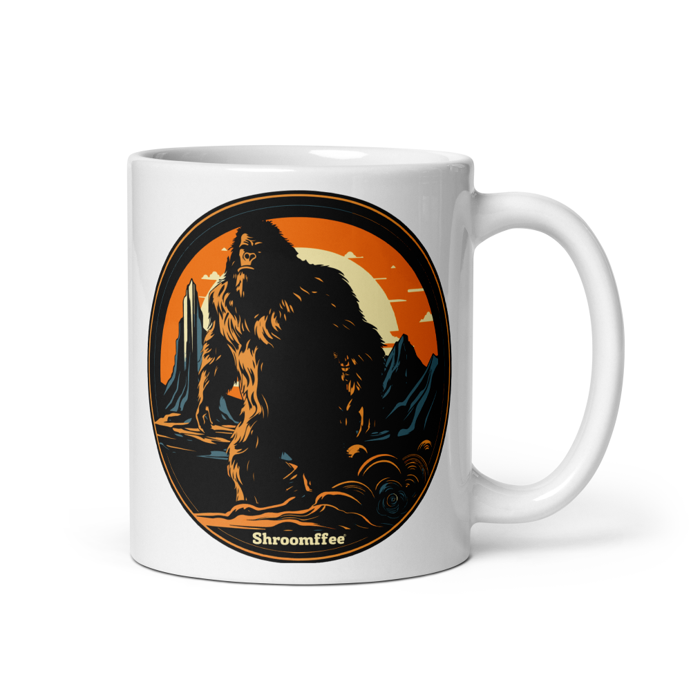 Outdoor Bigfoot Mug — ceramic mug design featuring outdoor bigfoot mug