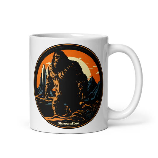 Outdoor Bigfoot Mug — ceramic mug design featuring outdoor bigfoot mug
