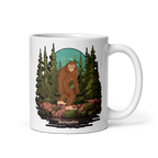 Outdoor Bigfoot 2 Mug — ceramic mug design featuring outdoor bigfoot 2 mug